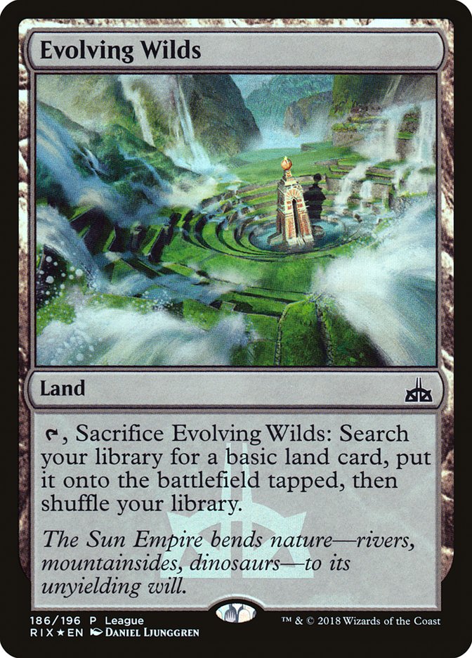 Evolving Wilds PRIX-186 Rivals of Ixalan Promos Magic card