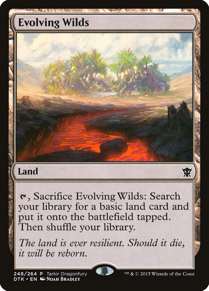 Evolving Wilds PTKDF-248 Tarkir Dragonfury Magic card