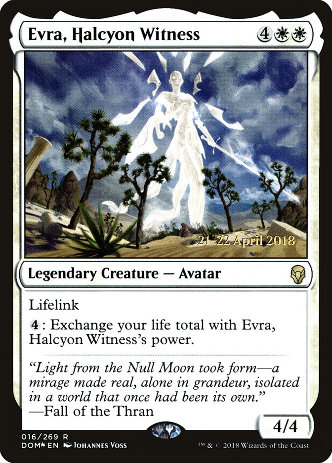 Evra, Halcyon Witness PDOM-16S Dominaria Promos Magic card