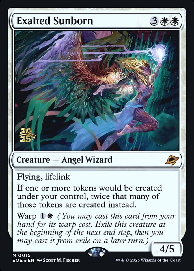 Exalted Sunborn PEOE-15S Edge of Eternities Promos Magic card