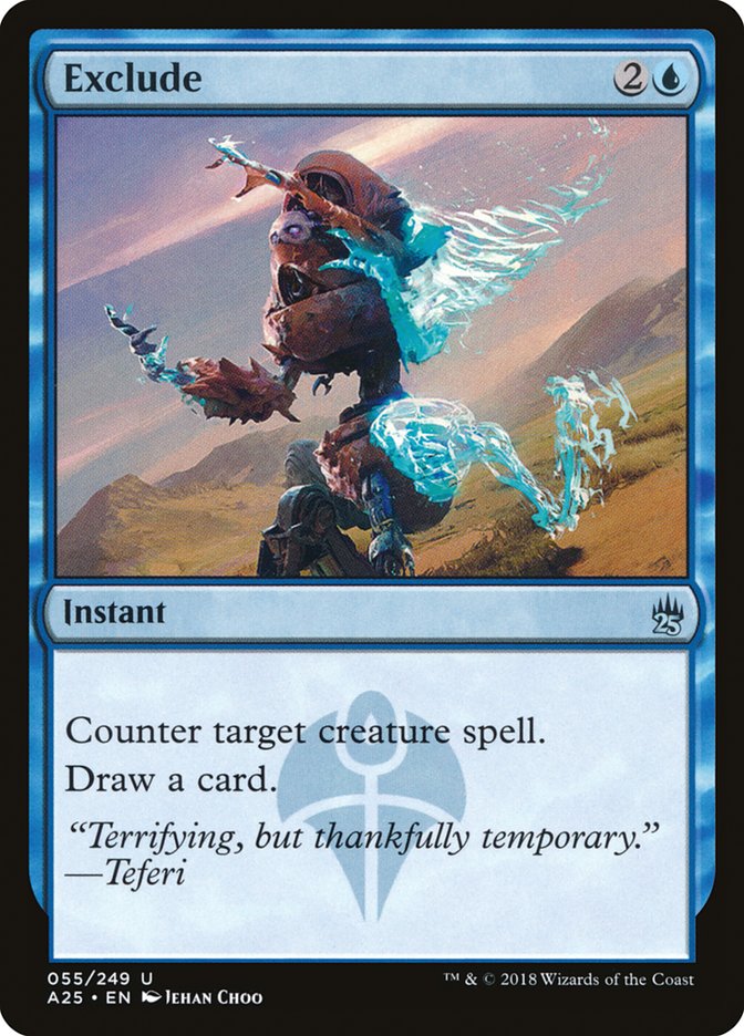 Exclude A25-55 Masters 25 Magic card