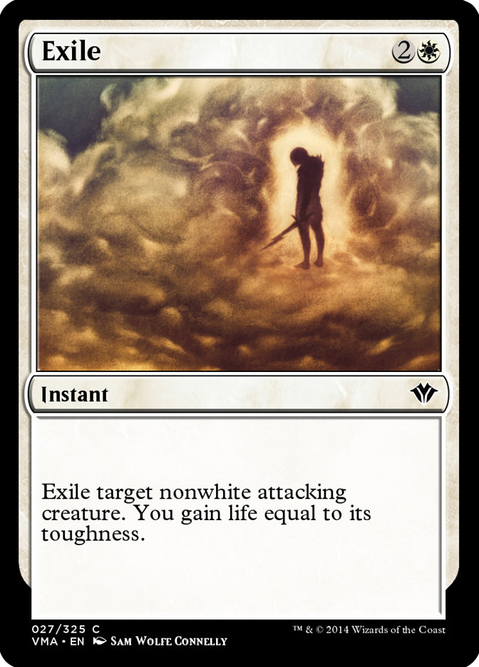 Exile VMA-27 Vintage Masters Magic card