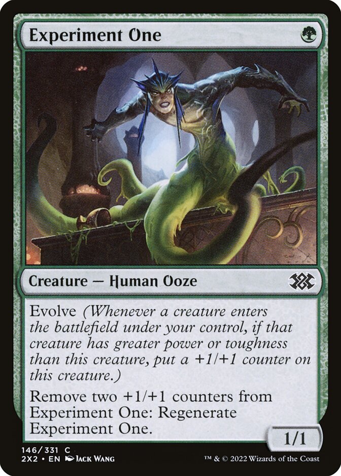 Experiment One 2X2-146 Double Masters 2022 Magic card