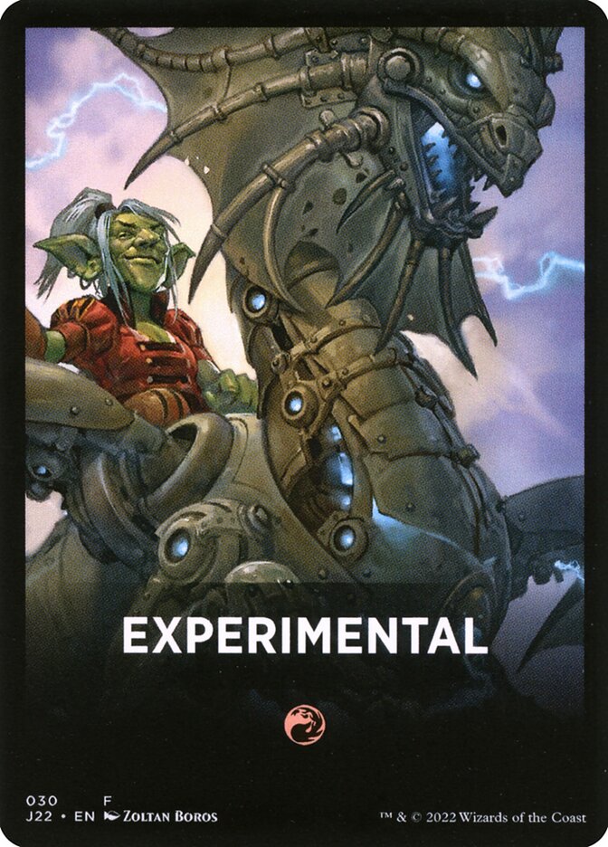 Experimental FJ22-30 Jumpstart 2022 Front Cards Magic card