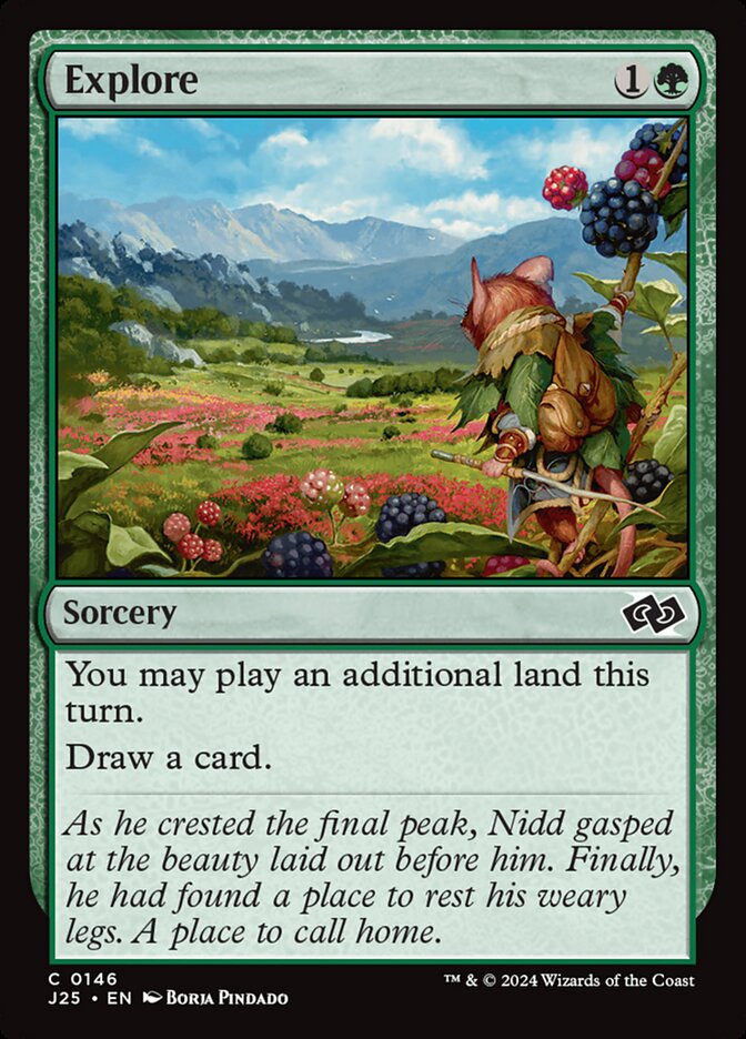 Explore J25-146 Foundations Jumpstart Magic card