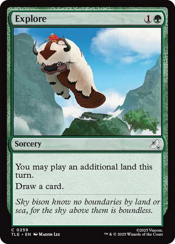 Explore TLE-259 Avatar: The Last Airbender Eternal Magic card