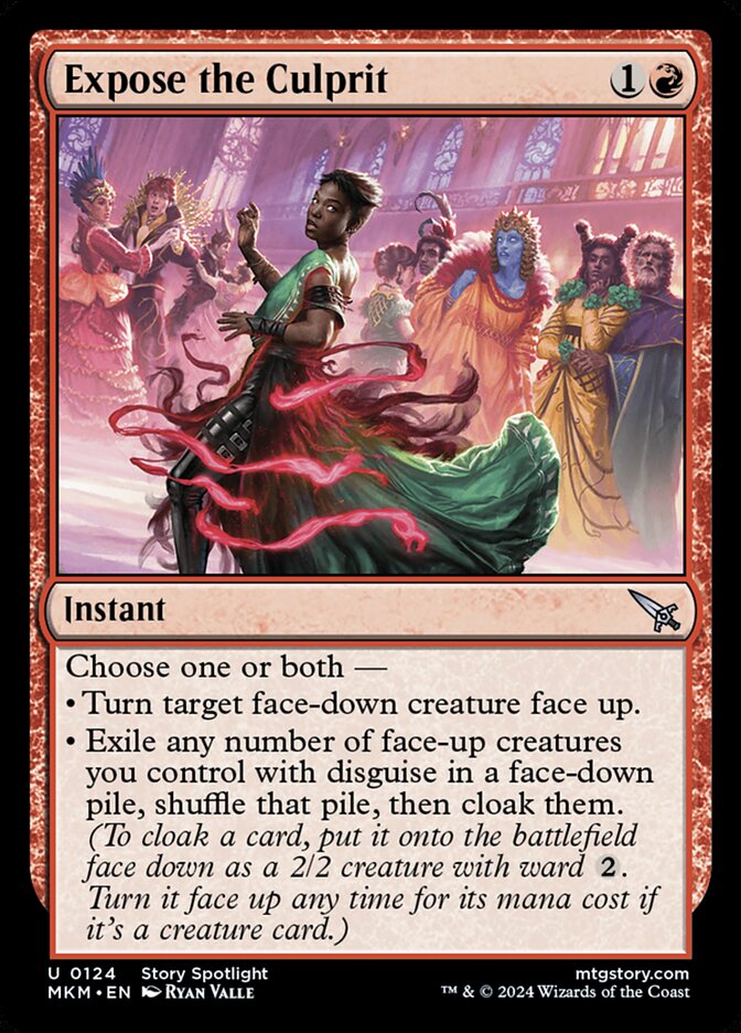 Expose the Culprit MKM-124 Murders at Karlov Manor Magic card