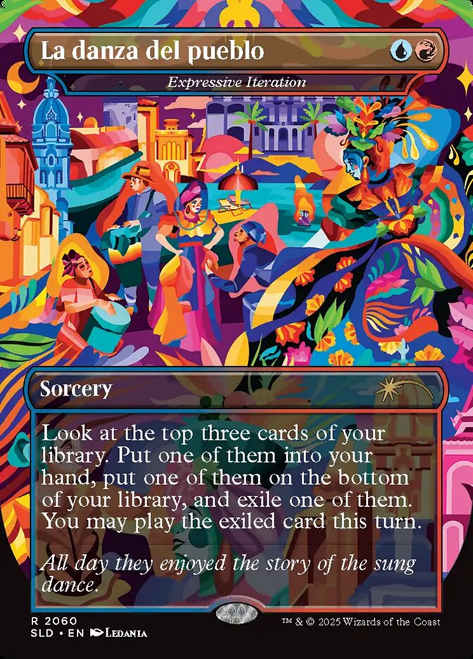 Expressive Iteration SLD-2060 Secret Lair Drop Magic card