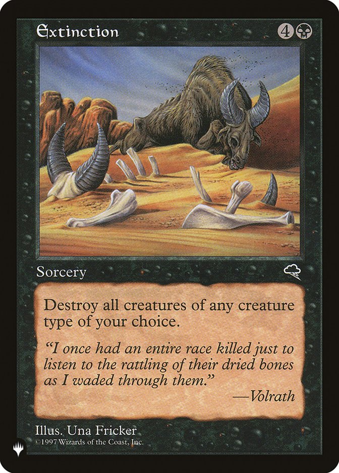 Extinction PLST-TMP-135 The List Magic card