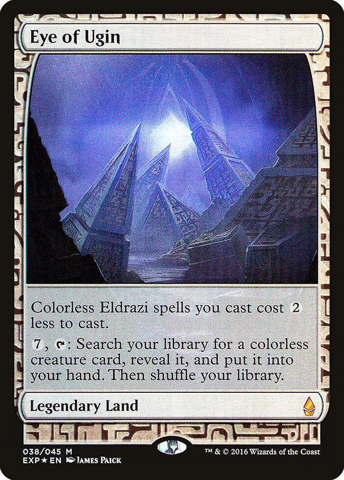 Eye of Ugin EXP-38 Zendikar Expeditions Magic card