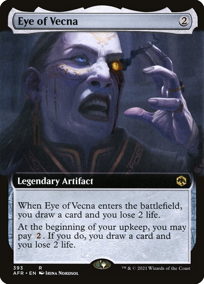 Eye of Vecna AFR-393 Adventures in the Forgotten Realms Magic card