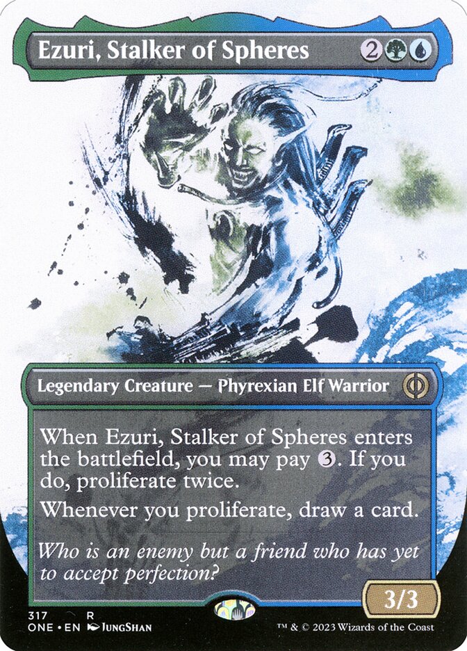 Ezuri, Stalker of Spheres ONE-317 Phyrexia: All Will Be One Magic card