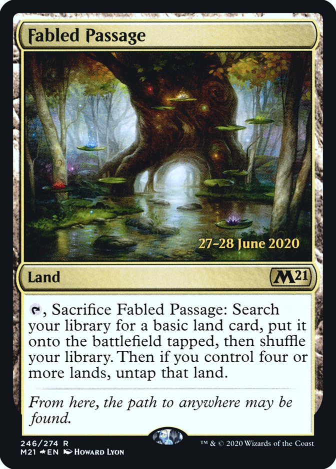 Fabled Passage PM21-246S Core Set 2021 Promos Magic card