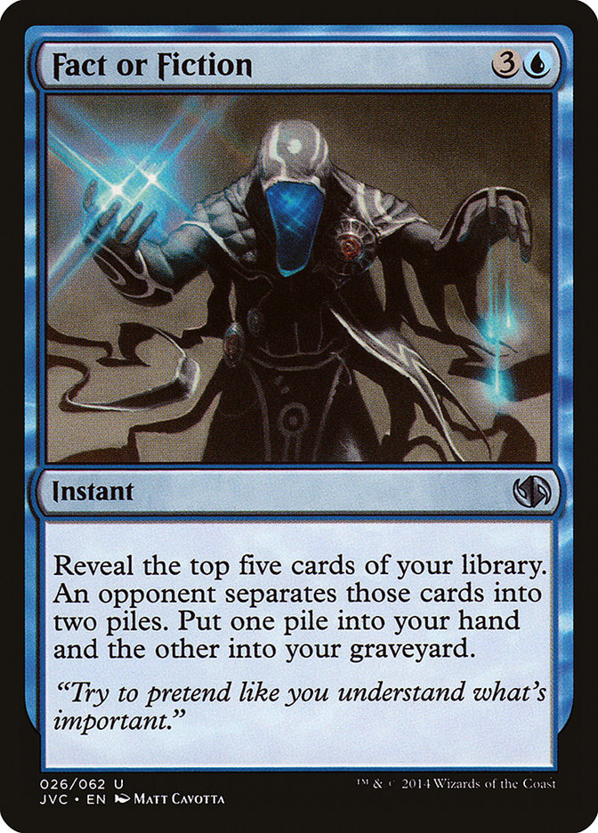 Fact or Fiction JVC-26 Duel Decks Anthology: Jace vs. Chandra Magic card