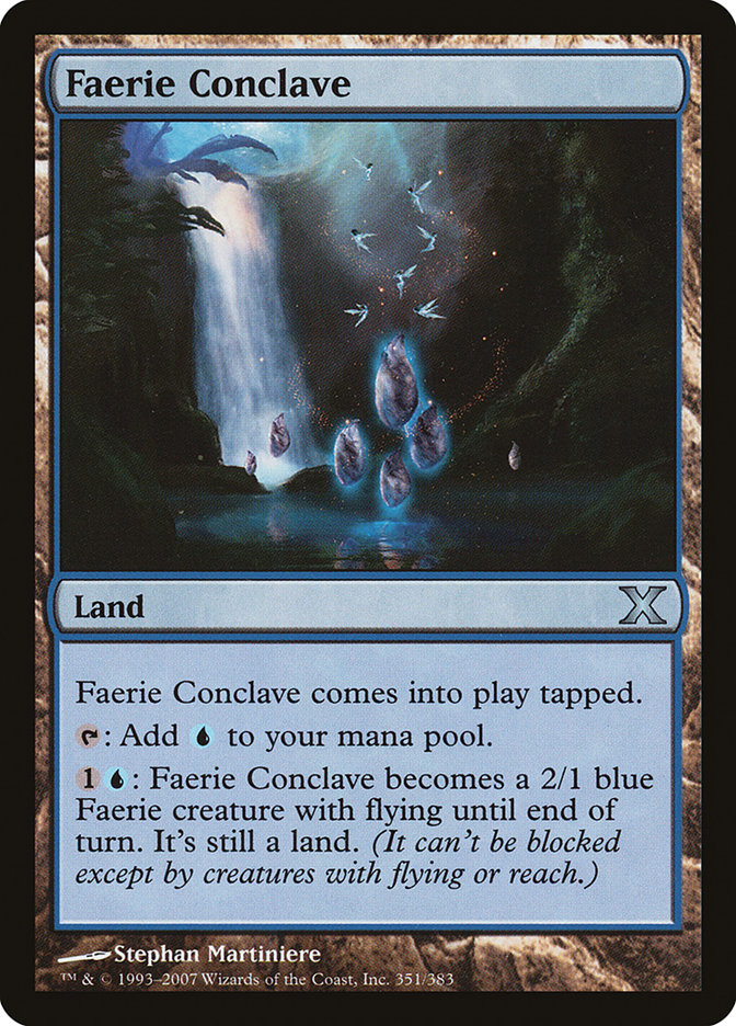 Faerie Conclave 10E-351 Tenth Edition Magic card