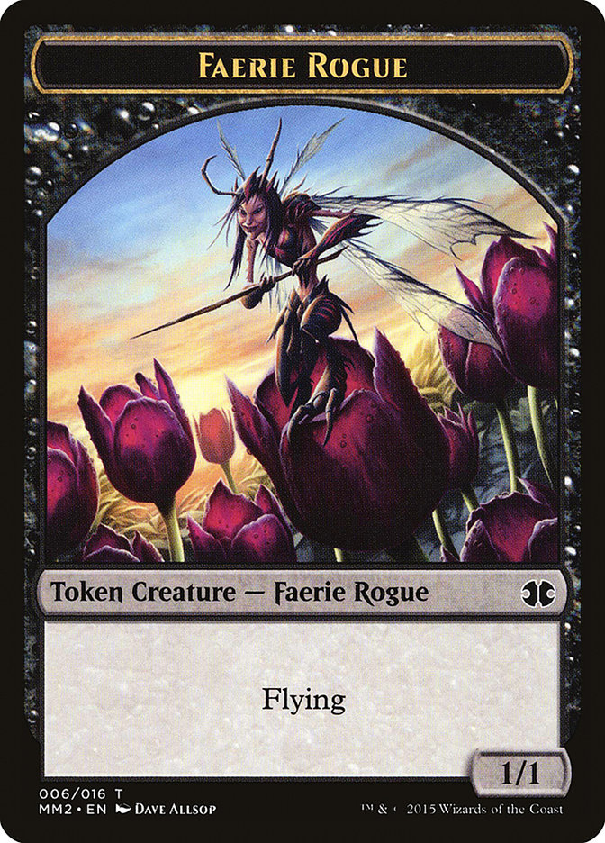 Faerie Rogue TMM2-6 Modern Masters 2015 Tokens Magic card