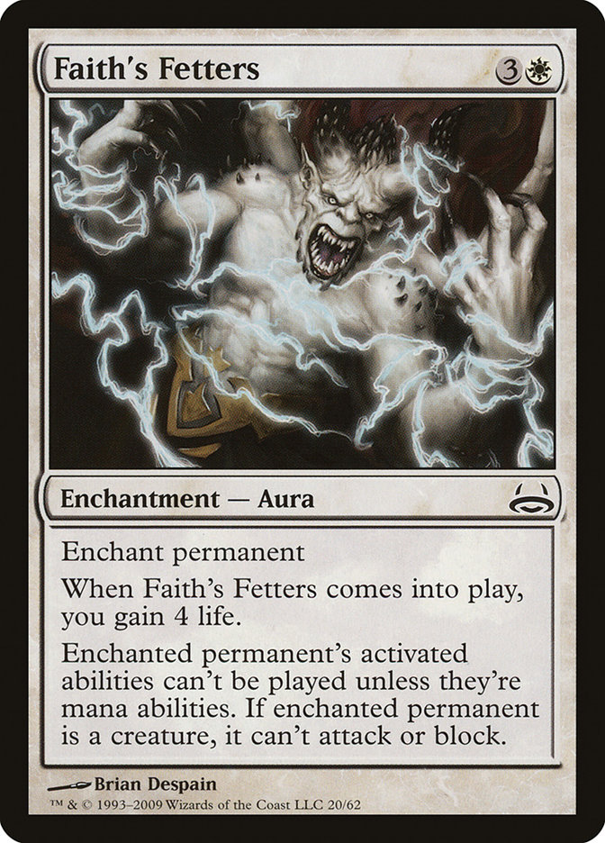Faith's Fetters DDC-20 Duel Decks: Divine vs. Demonic Magic card