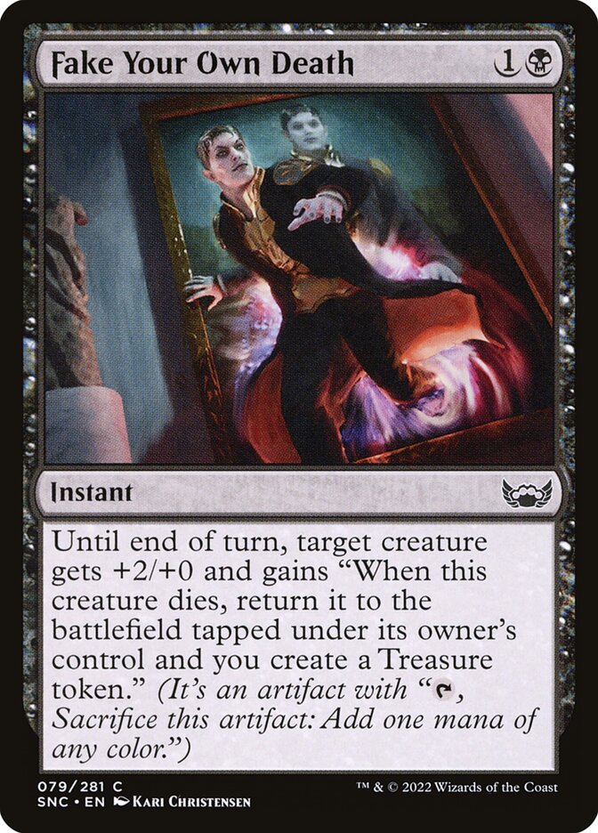 Fake Your Own Death SNC-79 Streets of New Capenna Magic card