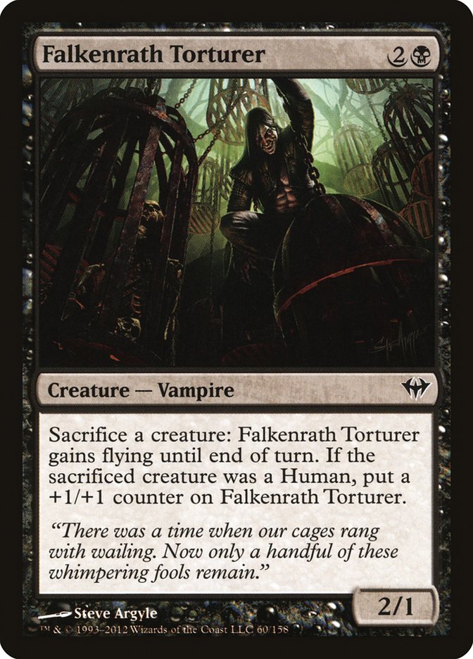 Falkenrath Torturer DKA-60 Dark Ascension Magic card