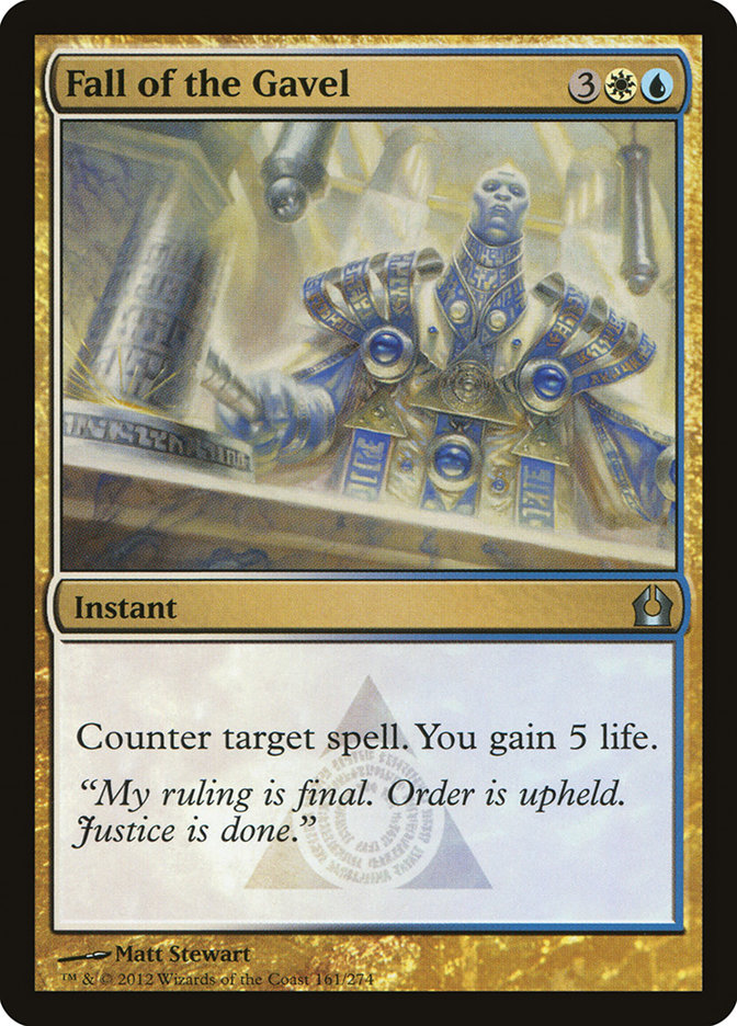 Fall of the Gavel RTR-161 Return to Ravnica Magic card