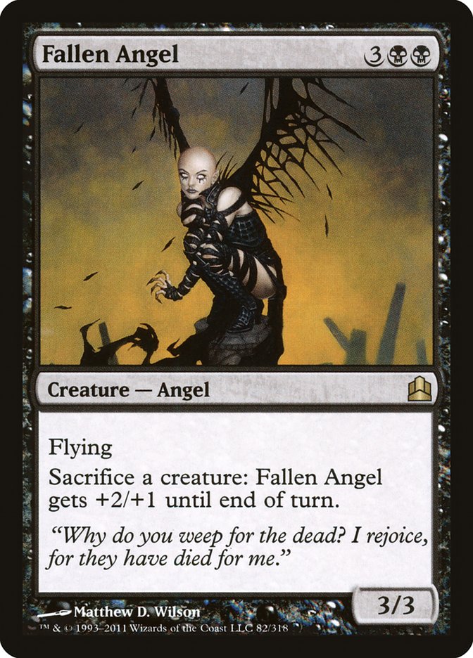 Fallen Angel CMD-82 Commander 2011 Magic card