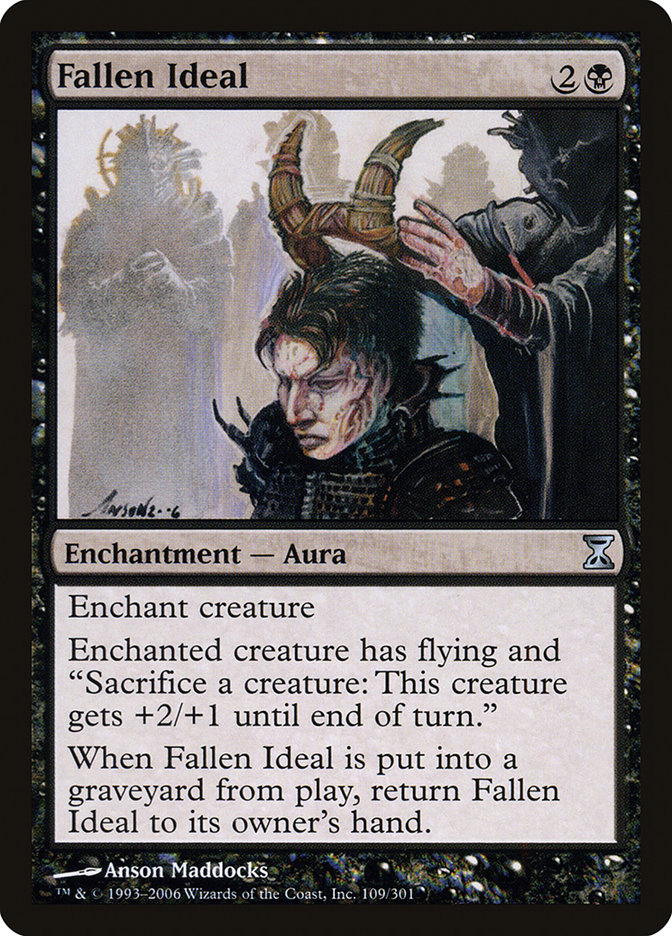 Fallen Ideal TSP-109 Time Spiral Magic card