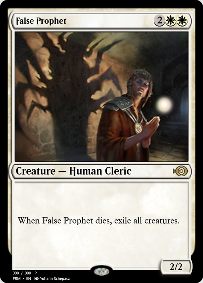 False Prophet PRM-62469 Magic Online Promos Magic card