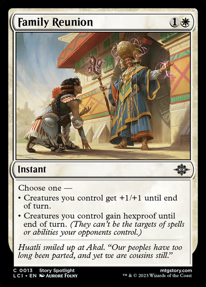 Family Reunion LCI-13 The Lost Caverns of Ixalan Magic card