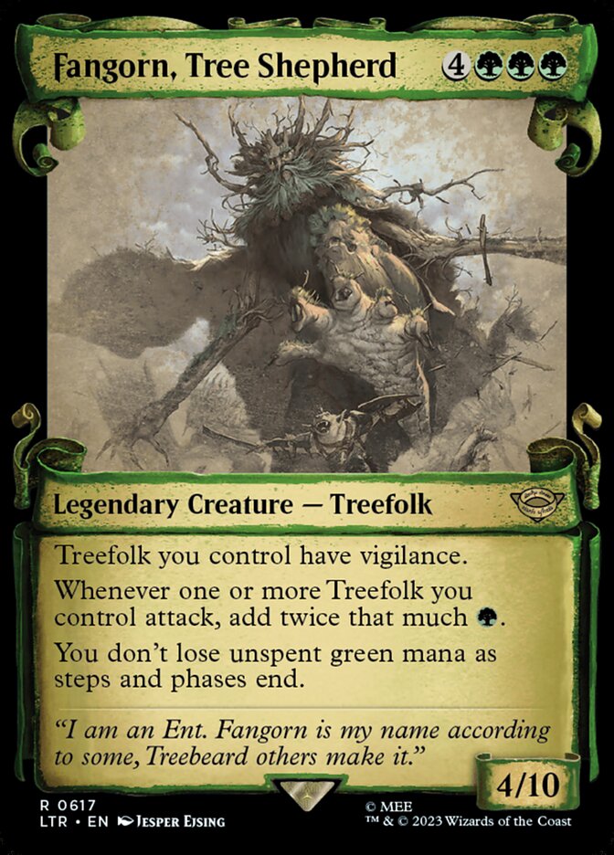 Fangorn, Tree Shepherd LTR-617 The Lord of the Rings: Tales of Middle-earth Magic card