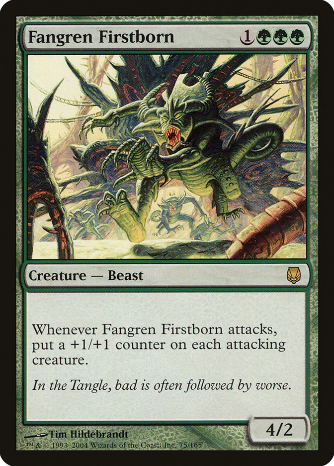 Fangren Firstborn DST-75 Darksteel Magic card