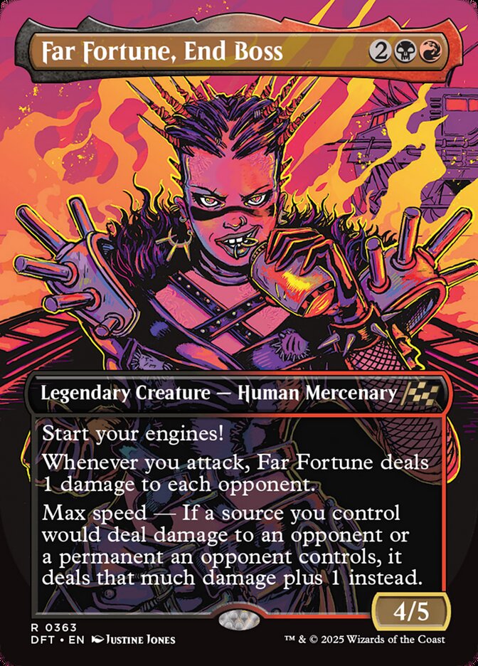 Far Fortune, End Boss DFT-363 Aetherdrift Magic card
