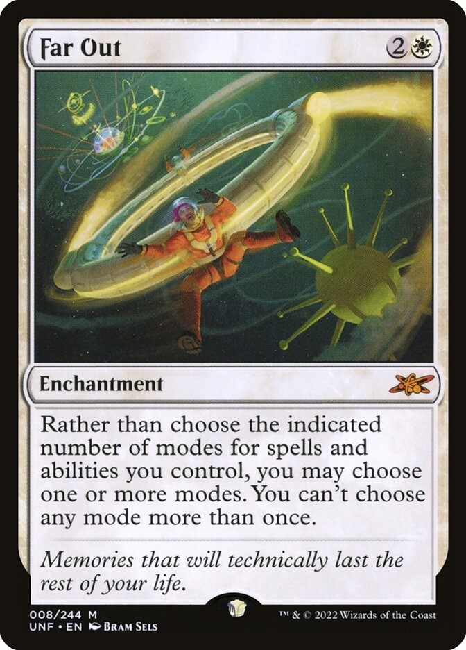 Far Out UNF-8 Unfinity Magic card