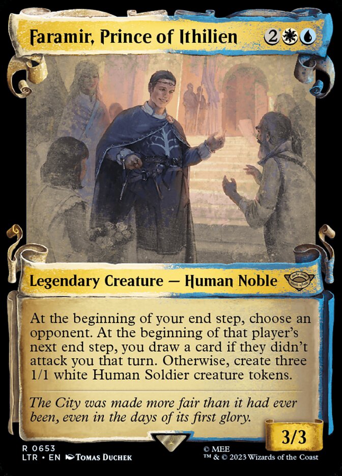 Faramir, Prince of Ithilien LTR-653 The Lord of the Rings: Tales of Middle-earth Magic card