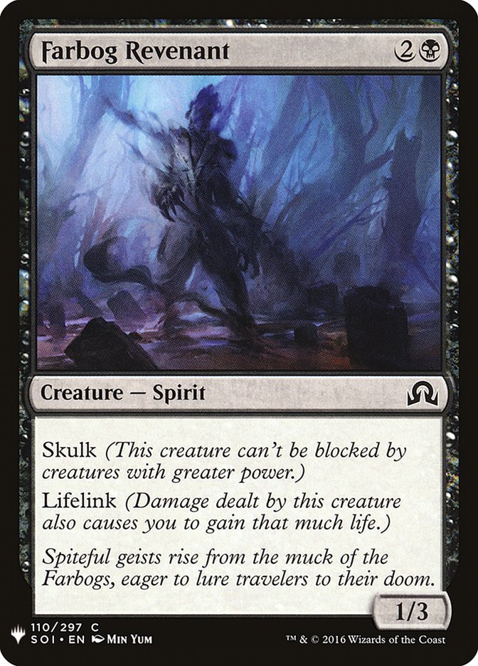 Farbog Revenant PLST-SOI-110 The List Magic card