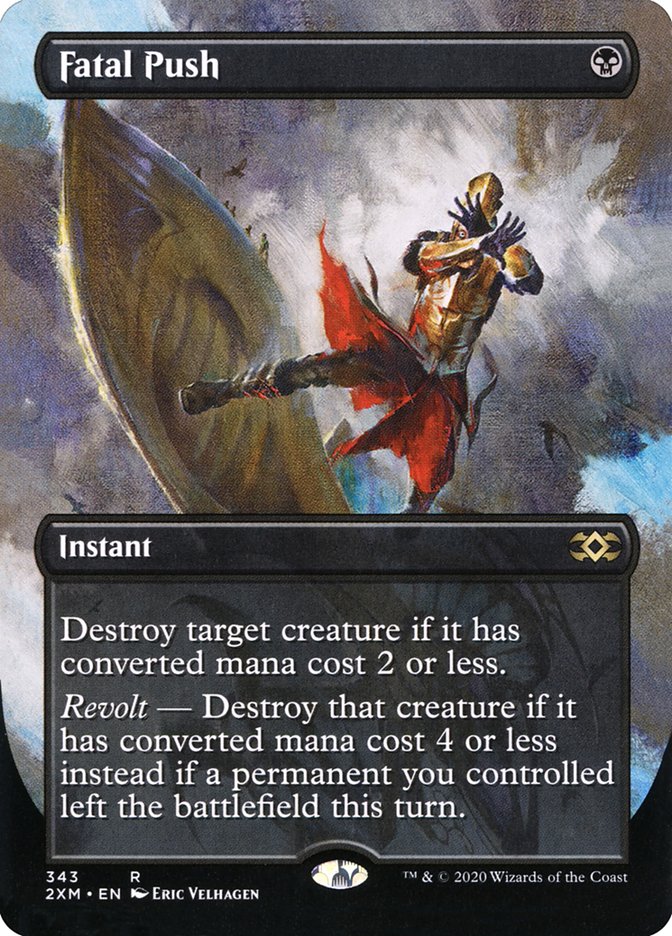 Fatal Push 2XM-343 Double Masters Magic card