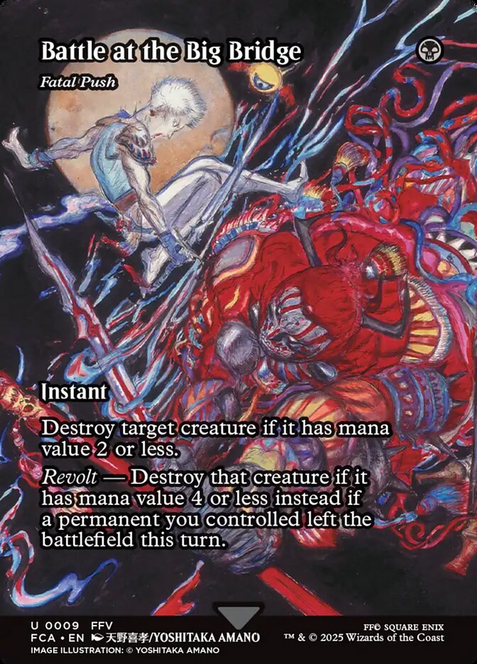 Fatal Push FCA-9 Final Fantasy: Through the Ages Magic card