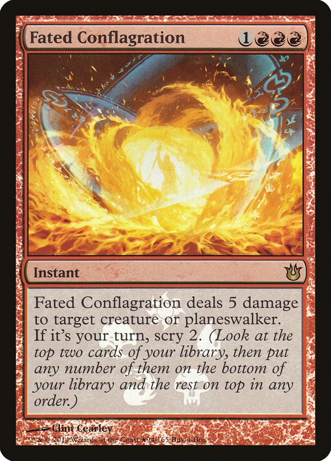 Fated Conflagration PBNG-94STAR Born of the Gods Promos Magic card