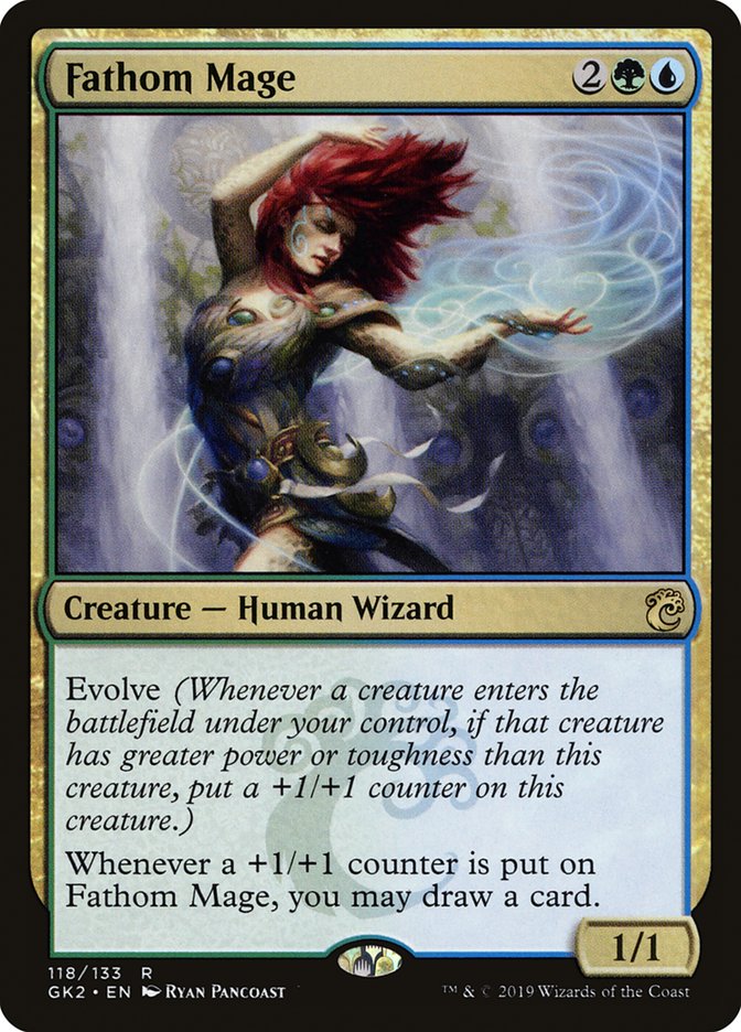 Fathom Mage GK2-118 RNA Guild Kit Magic card