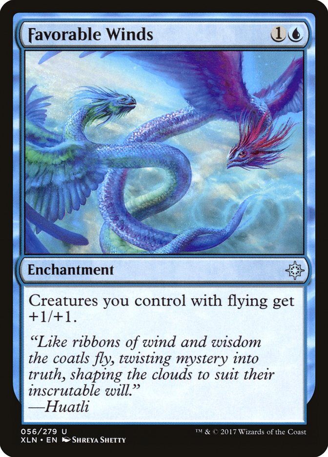 Favorable Winds XLN-56 Ixalan Magic card