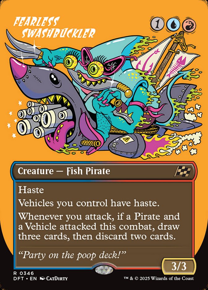 Fearless Swashbuckler DFT-346 Aetherdrift Magic card