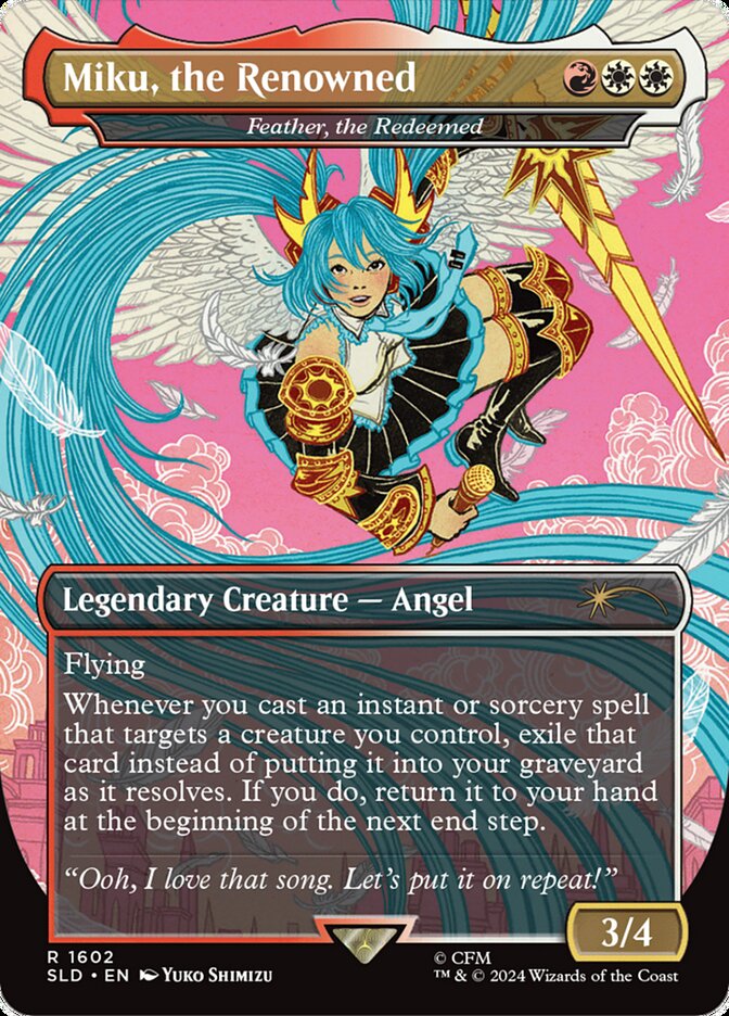Feather, the Redeemed SLD-1602 Secret Lair Drop Magic card