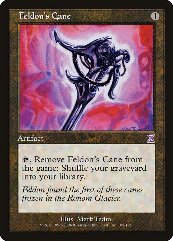 Feldon's Cane TSB-109 Time Spiral Timeshifted Magic card