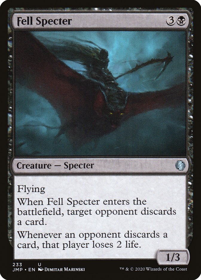 Fell Specter JMP-233 Jumpstart Magic card