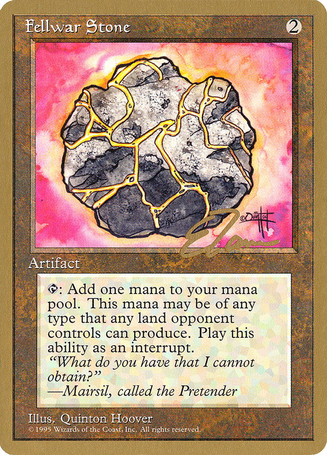 Fellwar Stone PTC-ET319 Pro Tour Collector Set Magic card