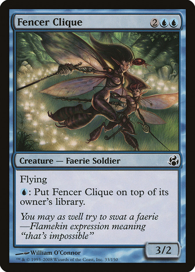 Fencer Clique MOR-33 Morningtide Magic card