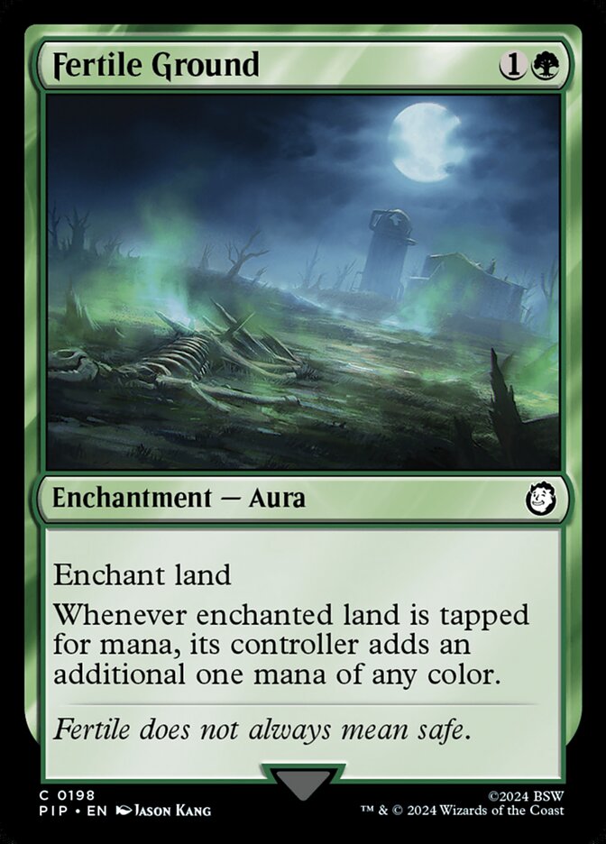 Fertile Ground PIP-198 Fallout Magic card