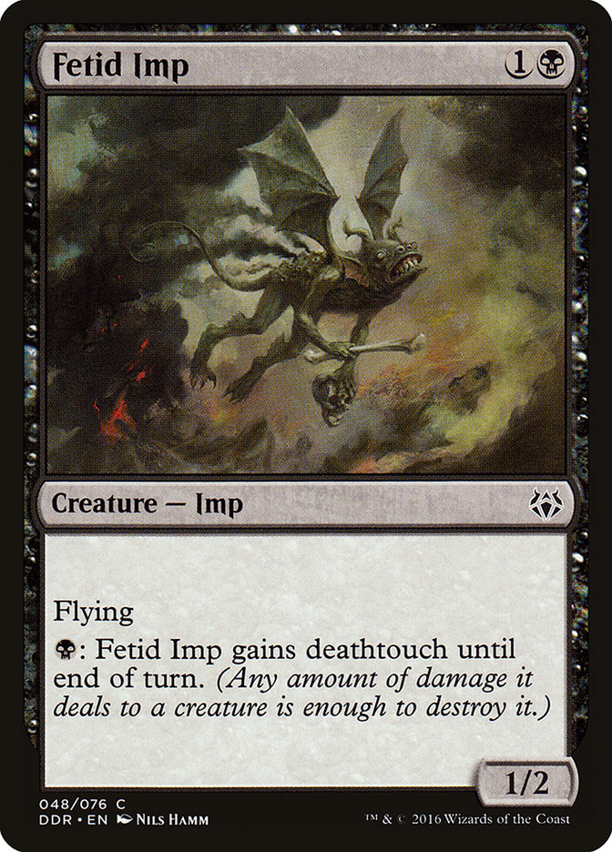 Fetid Imp DDR-48 Duel Decks: Nissa vs. Ob Nixilis Magic card