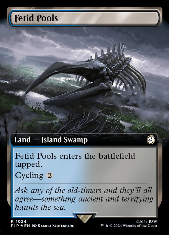 Fetid Pools PIP-1024 Fallout Magic card