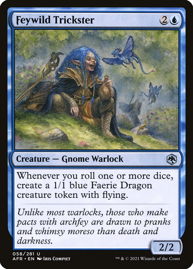 Feywild Trickster AFR-58 Adventures in the Forgotten Realms Magic card