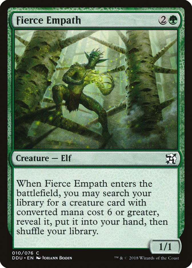 Fierce Empath DDU-10 Duel Decks: Elves vs. Inventors Magic card